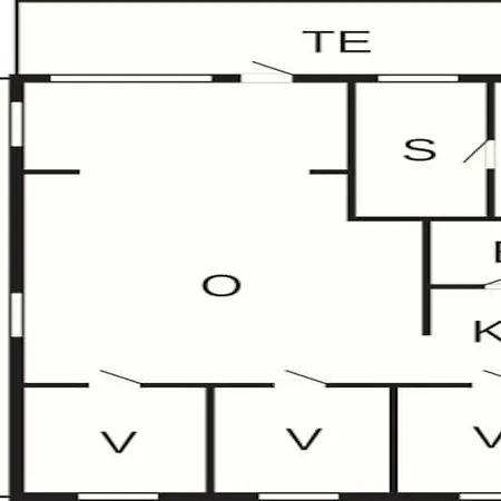 6 Person In Rudk Bing Feriehus Spodsbjerg